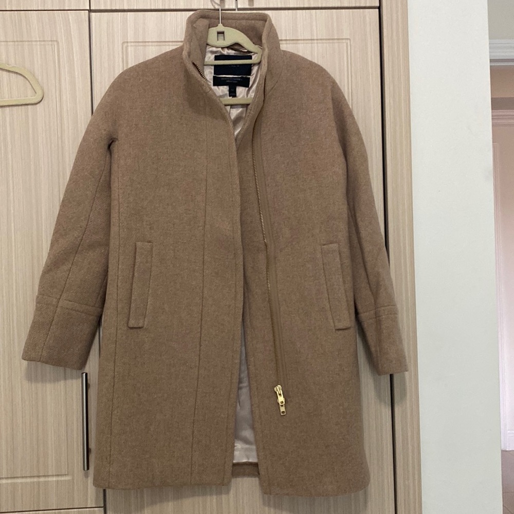 J. Crew Stadium Cloth by Nello Gori wool coat